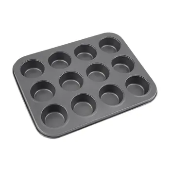 

12-Donut mold Cake Mold Steel Donut Baking Tray Cake Baking Mold Baking Tool Diy Baking Tray Non-Stick Cake Mold
