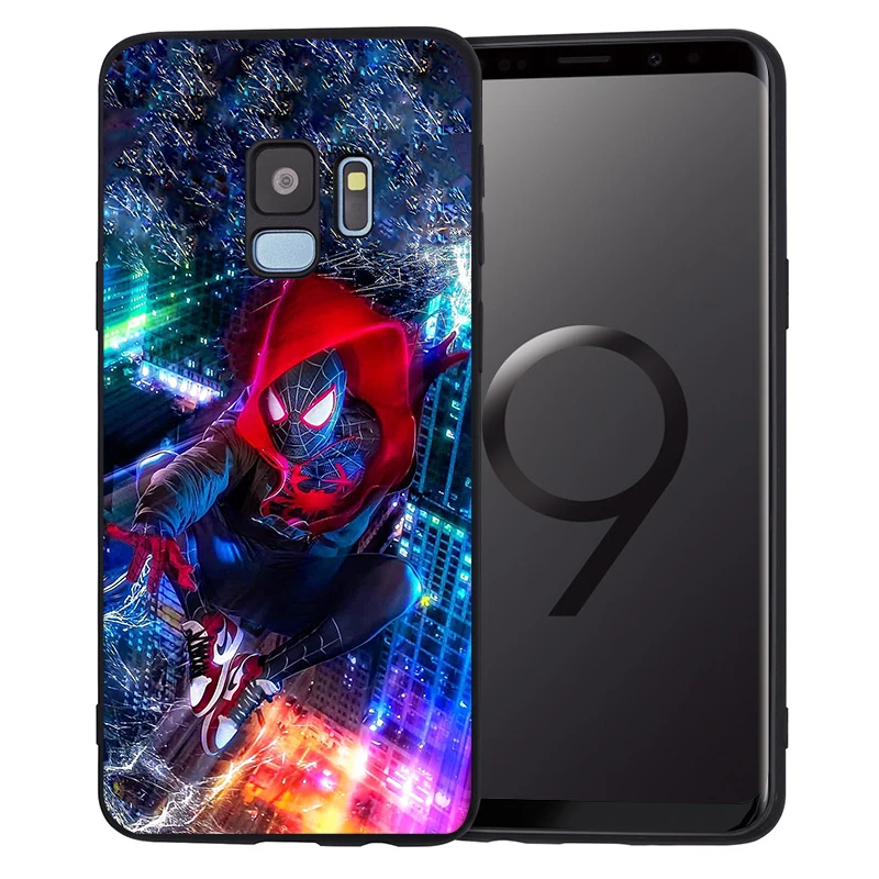 С принтами "Marvel", "Мстители", для Samsung Galaxy S6 S7 край S8 S9 S10 Plus Note 8, 9, 10, A30 A40 A50 A60 A70 M10 M20 чехол для телефона etui