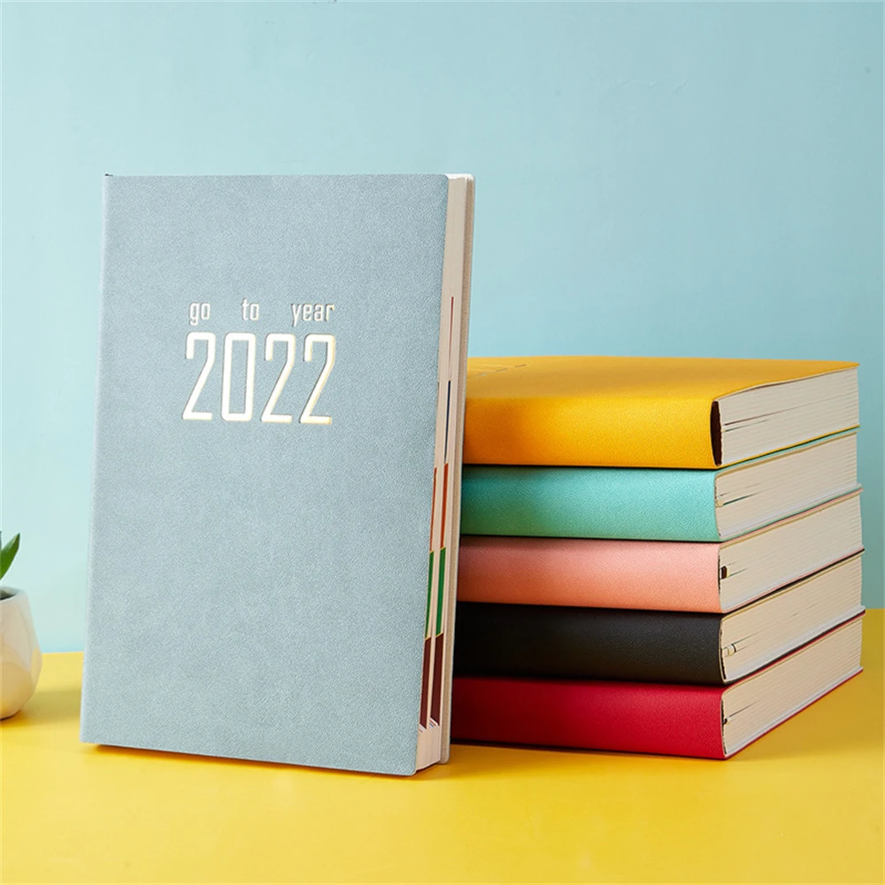 A5 2022 Calendar 365 Day Planning Book Schedule Book Check In Time Management Manual Efficiency Calendar Notebook|Notebooks| - Aliexpress