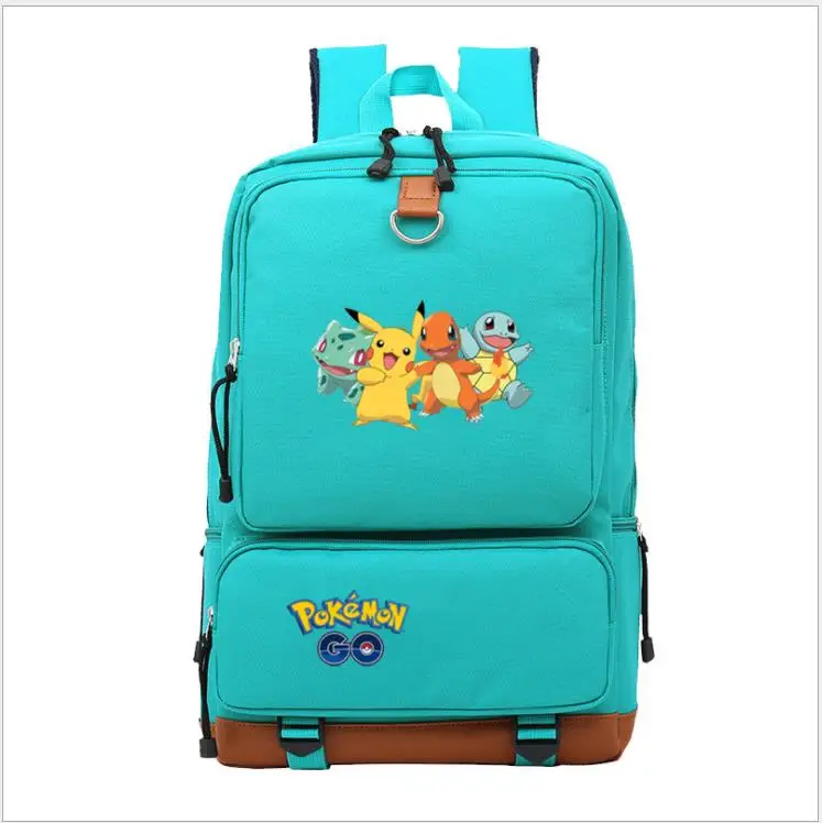 Mochilas модный рюкзак Pokemon Go, рюкзак для студентов, рюкзак для компьютера, школьные сумки, большая Вместительная дорожная сумка для ноутбука