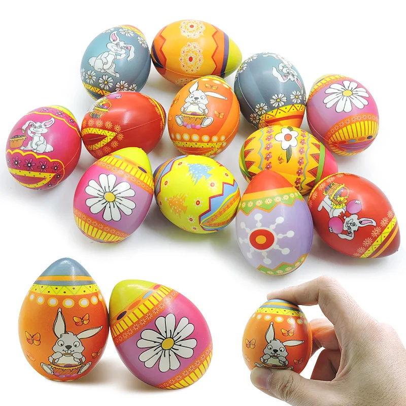 2022 Easter Eggs PU Squishy Slow Rising 