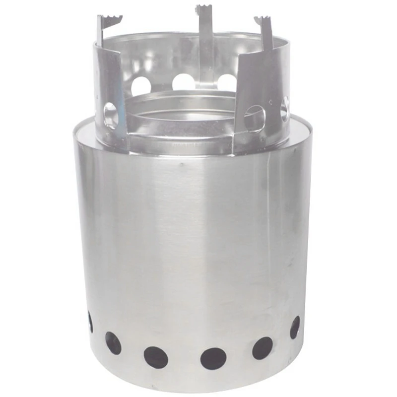 

ABUO-Portable Outdoor Camping Wood Firewood Firewood Stove Can Be Easily Dismantled For Outdoor Hiking, Hiking, Etc.