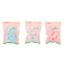 25 шт спонж для пудры модный гладкий Макияж инструмент основа спонж удобный алмазные узоры спонж слоеный цвет случайный