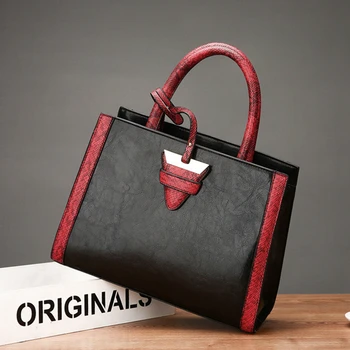 

Women's Bags 2020 Premium Luxury Snake Pattern Tote Bag Fashionable Large Shoulder Messenger Bag Designer Bag Well-known Brand