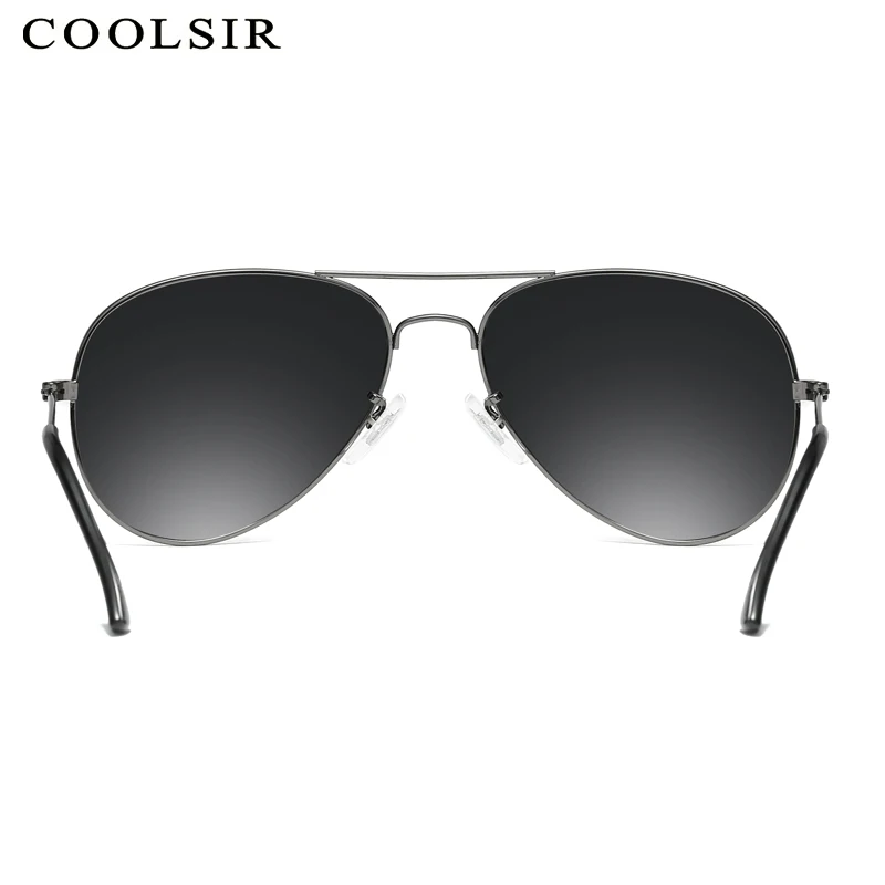 COOLSIR New Design Aviation Alloy Frame HD Polarized Sunglasses For Men UV400 Protection gafas de sol hombre 3025