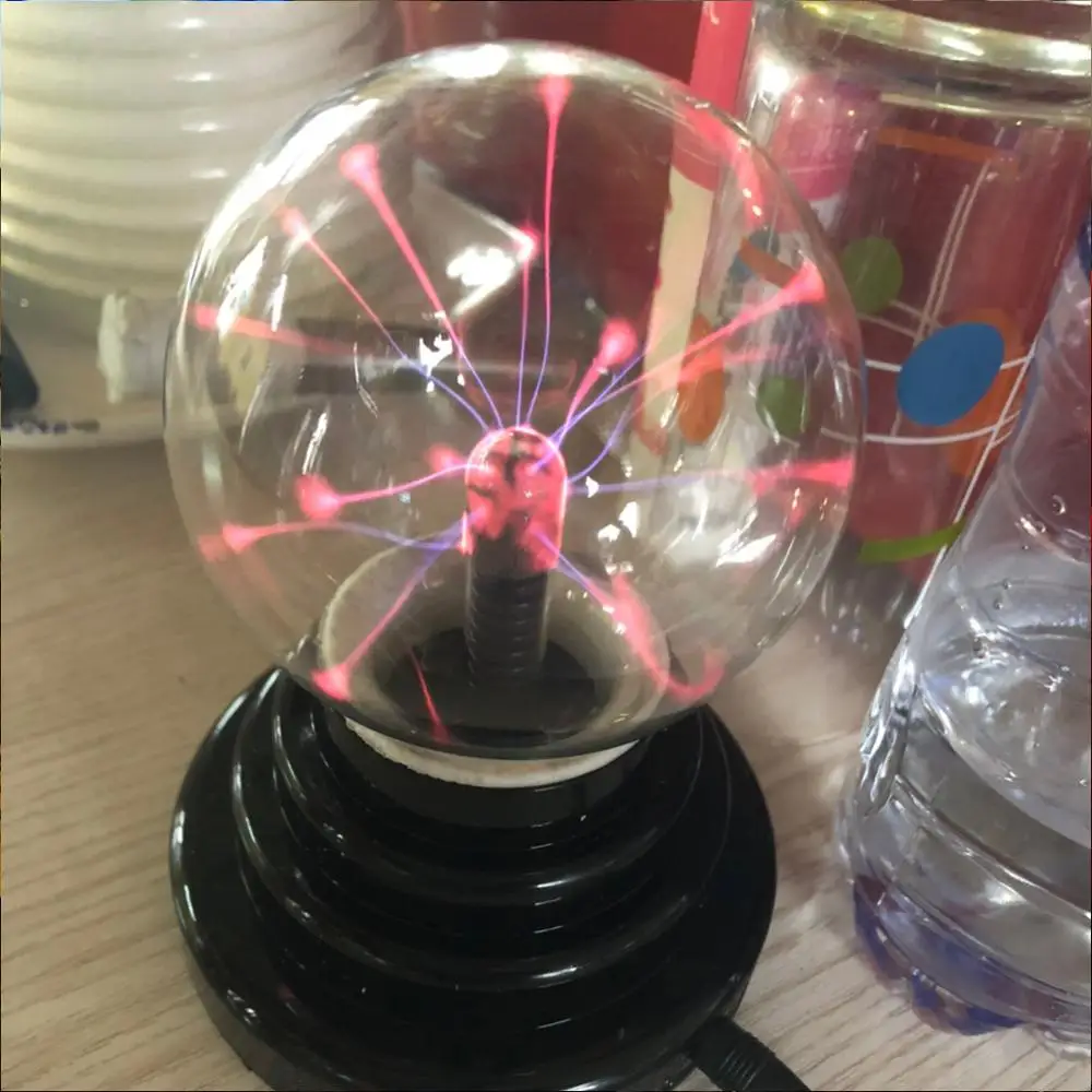Plasma Ball Light Magic Crysta Ball Lamp Ion Sphere Lightning Carnival  Atmosphere Lamps For KTV Purify Air Novelty Night Lights