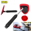 Window Cleaner Brush Kit Tools Car Auto Windshield Clean Wiper Micro Fiber Cleaner Telescoping Rod Glass Window Purifying Brush 1