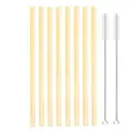 8pcs Gold Straight