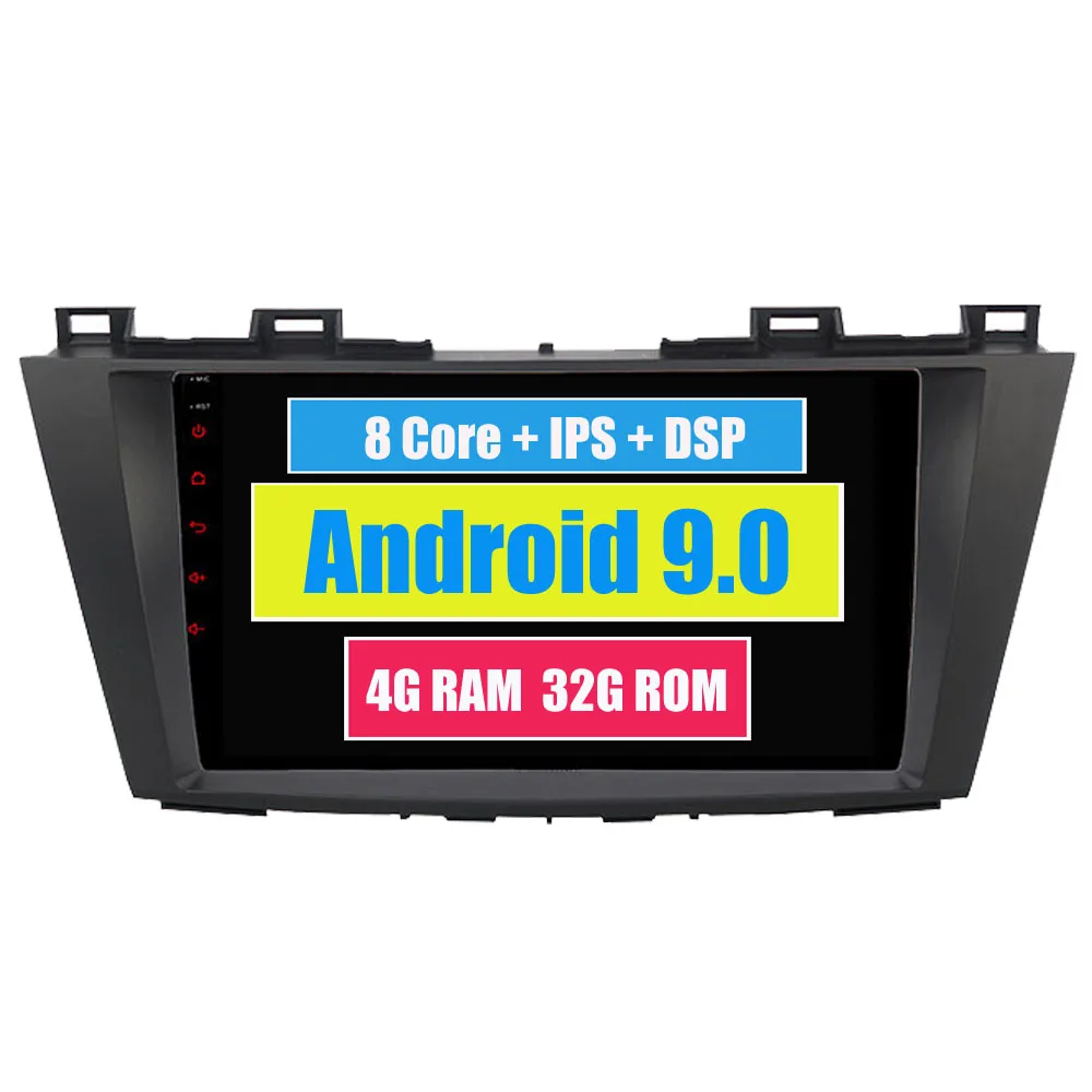 ##BUY RoverOne Car Multimedia Player For Mazda 5 2009 2010 2011 2012 Android Radio Navigation MirrorLink DSP + Reverse Camera