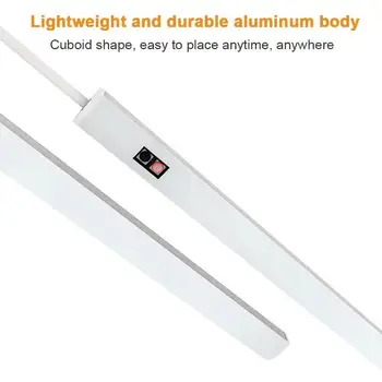 

5V USB Powered Smart LED Kitchen Light Hand Sweep Sensor Lamp High Brightness Backlight for Cabinet Wardrobes Drawer 20/30 cm