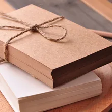 

50 Sheets 9.5*14.5cm Double-sided Blank Postcard Watercolor DIY Self-made Hand-painted Message Graffiti Host Printer Paper