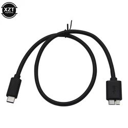 High - Speed USB - C to Micro - B Data Transfer Cable - 0.5m