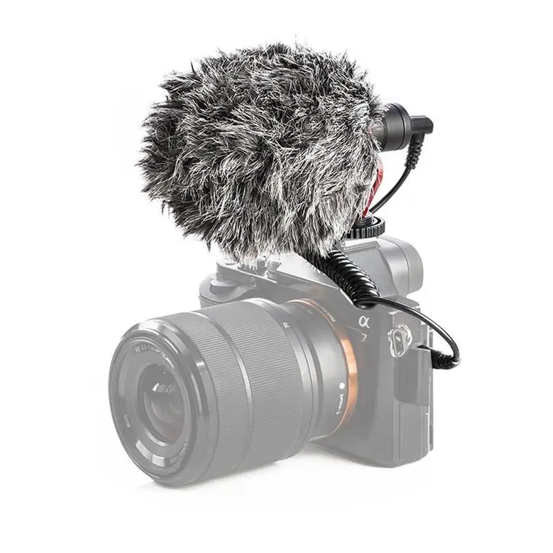 Запись видео микрофон для DSLR камеры смартфон Gimbal Youtube Android DSLR Osmo Vlogging карман для iPhone Mic S0Y4