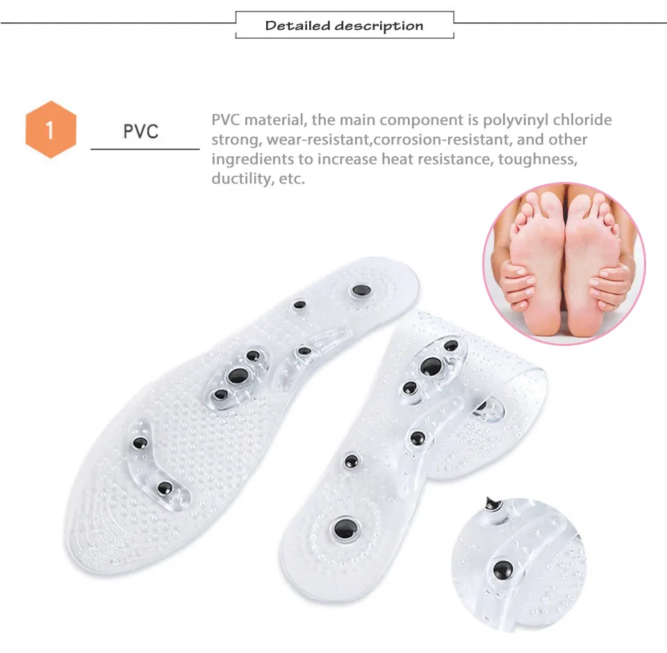 Магнитные силиконовые гелевые стельки для похудения, поддержка свода стопы, обувные подушечки для мужчин и женщин, терапевтический массаж, уход за ногами,, Прямая поставка