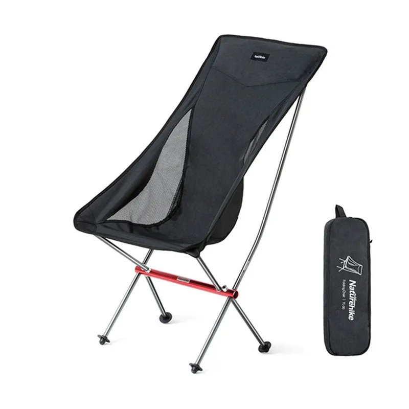  NH18Y060-Z NH Outdoor Portable Folding Chair Ultralight Aluminum Alloy Folding Moon Chair Camping F
