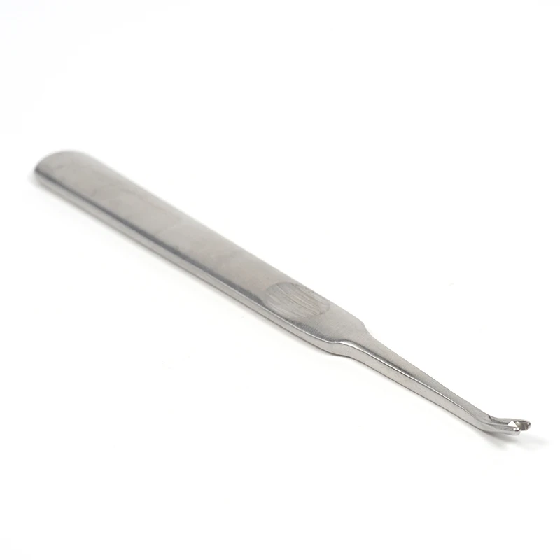 Double Head Cuticle Remover Exfoliating Knife Pick The Skin Nail Stainless Tools Manicure Steel Tools File Manicure Fork De C5U9