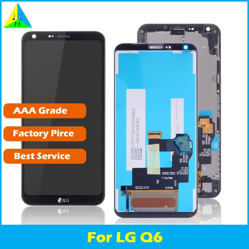 

5.5 inch AAA Grade For LG Q6 With Screen Digitizer Assembly For LG Q6 Display No Dead Pixel