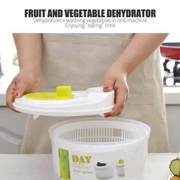 

Vegetable Dryer Vegetable Washing Basket Drain Basket Durable Foldable Creative Green White PP Nontoxic Kitchen Tool Folding