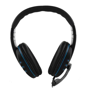 

3.5mm Wired Gaming Headphones Over Ear Game Headset Earphone with Microphone Volume Control for PC Laptop Smart Phone