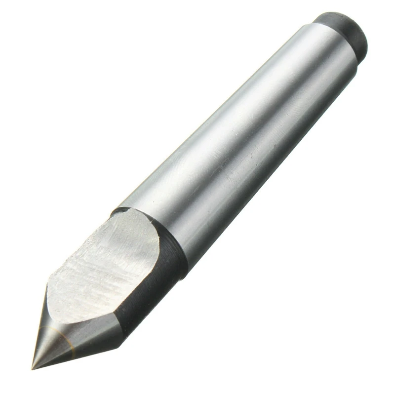 1PC MT2 Morse Taper 2 Half(Dead) Lathe Center- Steel Tipped
