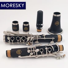 Профессиональный C-ключ кларнет жесткий натуральный каучук MORESKY