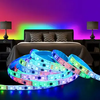 

DC12V 5m Dream Color LED Strip Lights SMD5050RGB 150LEDS 300LEDS Magical color Addressable Digital Color Waterproof colorful Tap