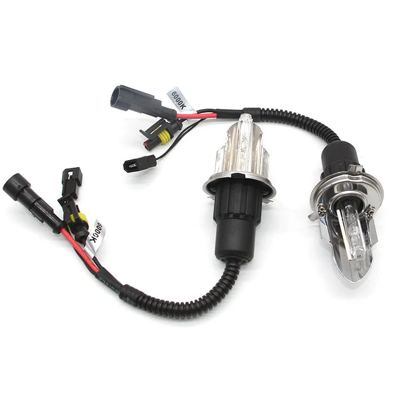 2 шт. AC 35 Вт 55 Вт HID лампы H4 биксенон H4 качели 6000K H4 H/L комплект 3000K 4300K 6000K 8000k K Автомобильная фара