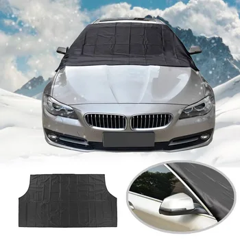

Car Windshield Windscreen Cover Automobile Snow Ice Frost Wind Dust Protector Visor Sun Shade Rear Covers 210*120cm