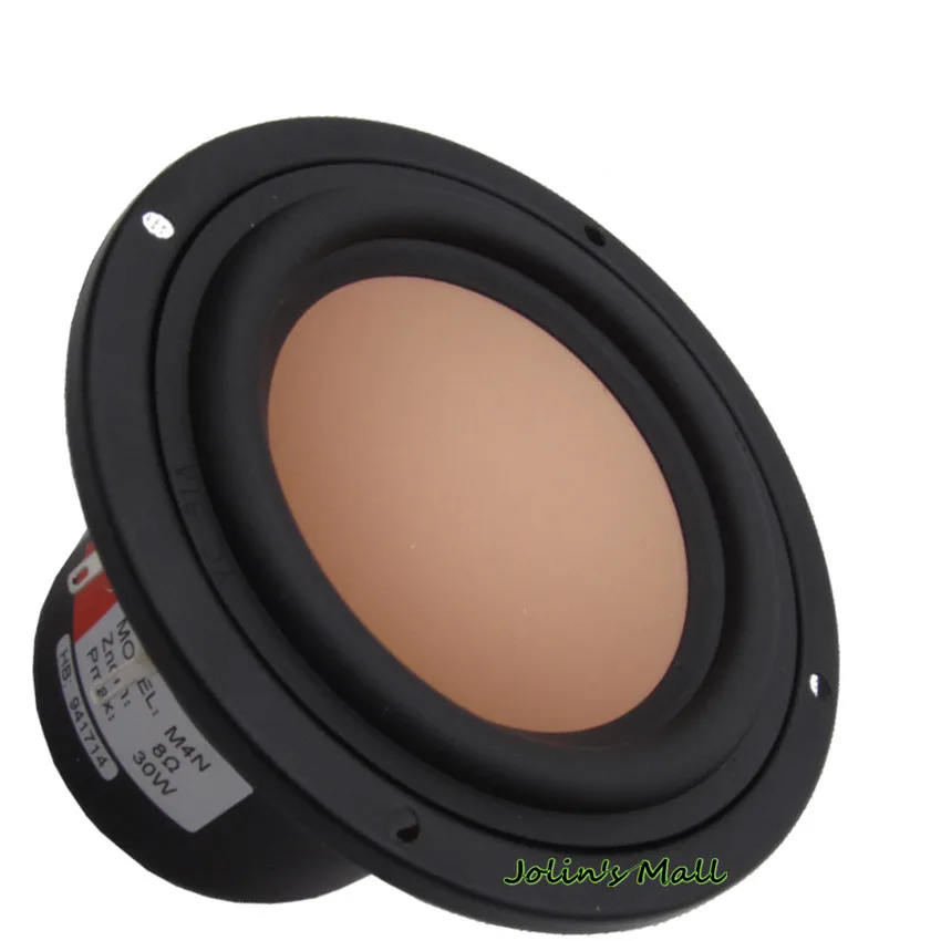 HiVi M4N 4 5 ''дюймовый Полнодиапазонный динамик HiFi DIY Pmax 30 Вт 8 Ом 2 шт./лот|range speaker|full