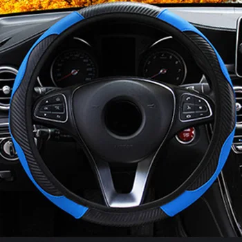 

Trim Steering Wheel Cover 38CM Elastic Accessories Protector Practical