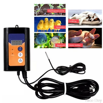 

EU/US 5~42C Thermostat Planting Temperature Controller Growing Equipment Heat Mat A13 20 Dropship
