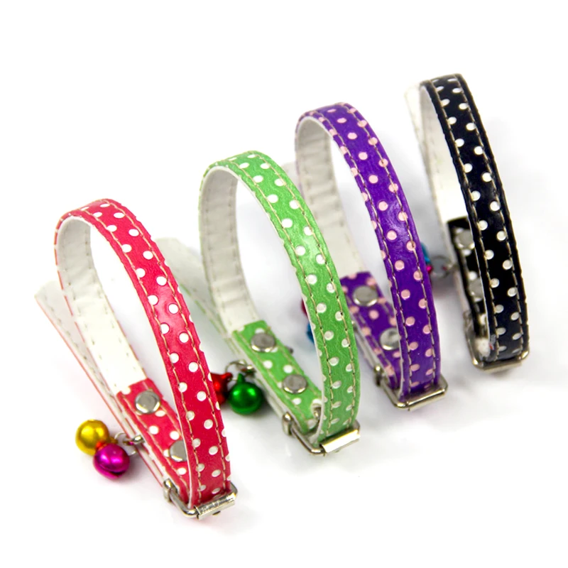 

Dot Pet Supply Adjustable Cat Dog Collar Pet Products Small Pet Collar Dog Accessories