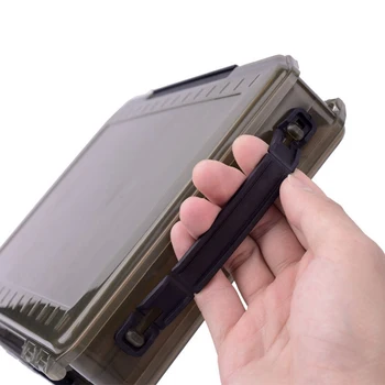 

Recommend Double Side Multi-Purpose Fly Fishing Tackle Box Plastic Fishing Bait Side Trimming Bait Box