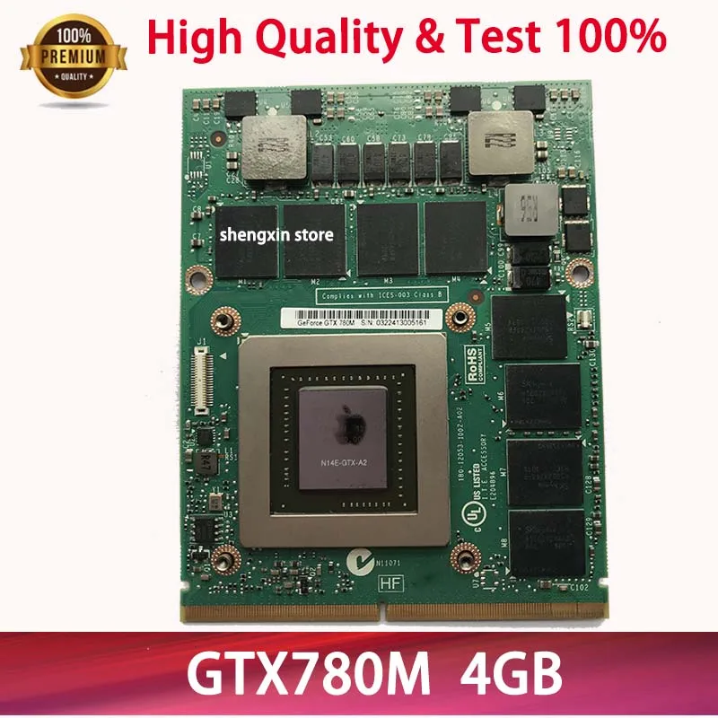 Горячее предложение! Распродажа! GTX780M GTX 780M N14E A2 графическая видеокарта для