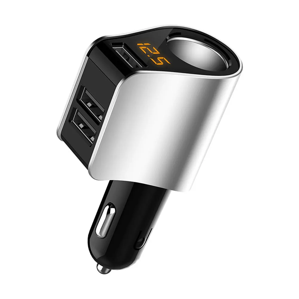 3 USB Автомобильное зарядное устройство зарядный адаптер портативное USB зарядное устройство планшет питания DC 5V универсальный