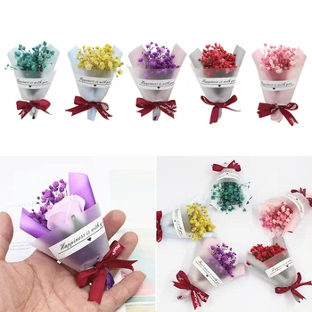 

Mini Packaging Sky Stars Flowers Starry Natural Dried Flowers Wedding Home Decoration Photo Props DIY Craft Gifts 1Pc