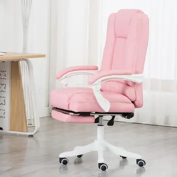 

Computer Chair Live Broadcast Chair Presenter Comfortable Long Sitting Female Office Chair Electric Competition Stool Game Owner