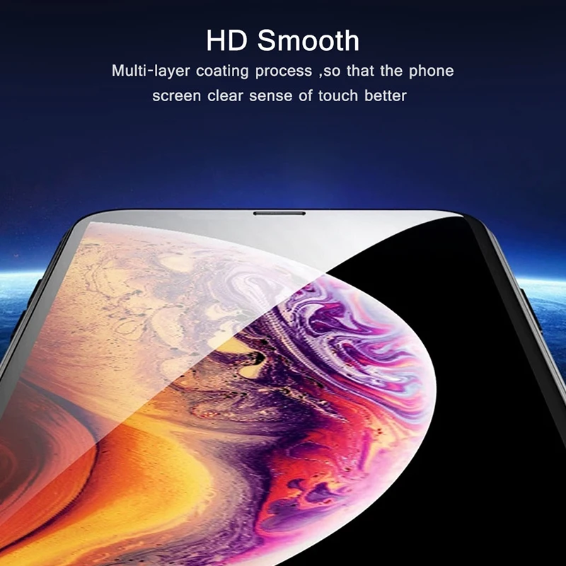  Glas Für Iphone 11 Gehärtetem Glas Für IPhone 11 pro Max Screen Protector Volle Gule 3D Gebogene Bi