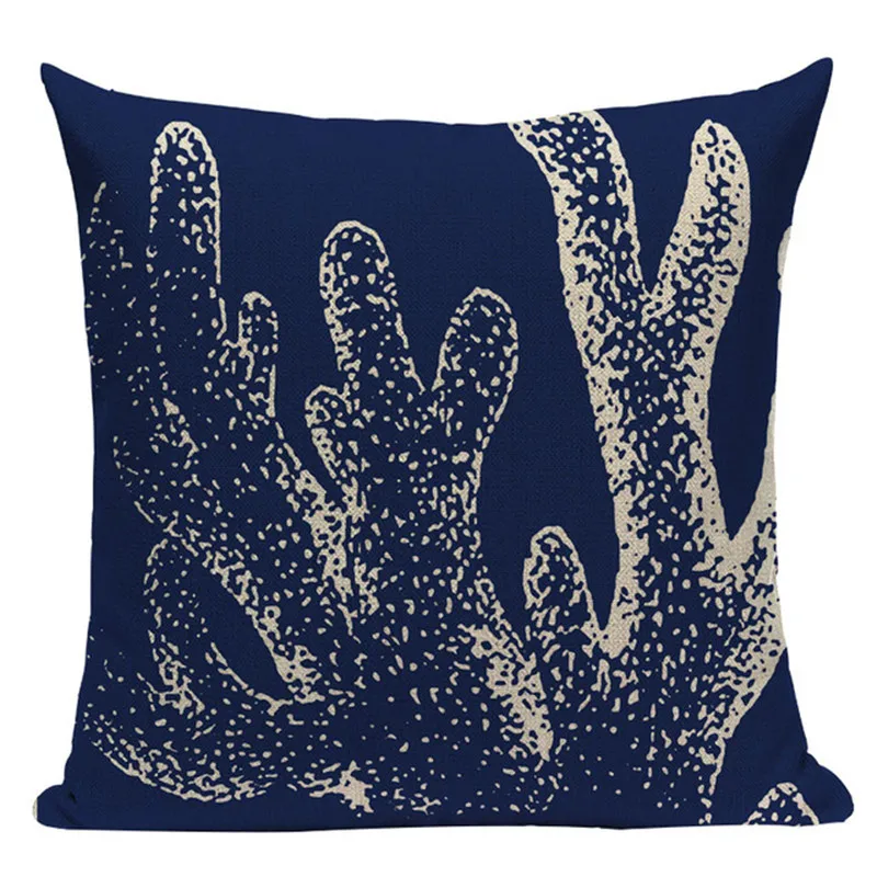 По индивидуальному заказу на морскую тему белье синих кораллов и морская звезда