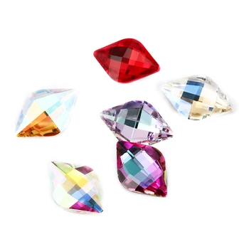 

Lemon shape Rhinestone Crystal Glass Stones for clothing Loose Rhinestones sew On Base Garment Wedding Dress Shoes Bags Diy Trim