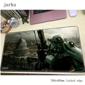 

falloutd mousepad gamer 700x400X3MM gaming mouse pad large locked edge notebook pc accessories laptop padmouse ergonomic mat