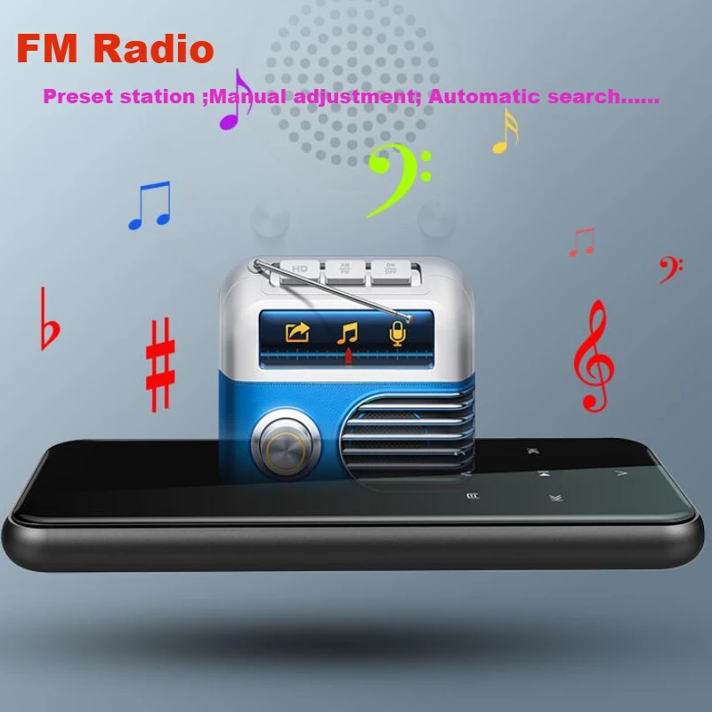 M15 стерео HIFI MP3-плеер+ 2,4 сенсорный экран+ Bluetooth+ электронная книга+ fm-радио+ цифровой диктофон Поддержка 24 языков