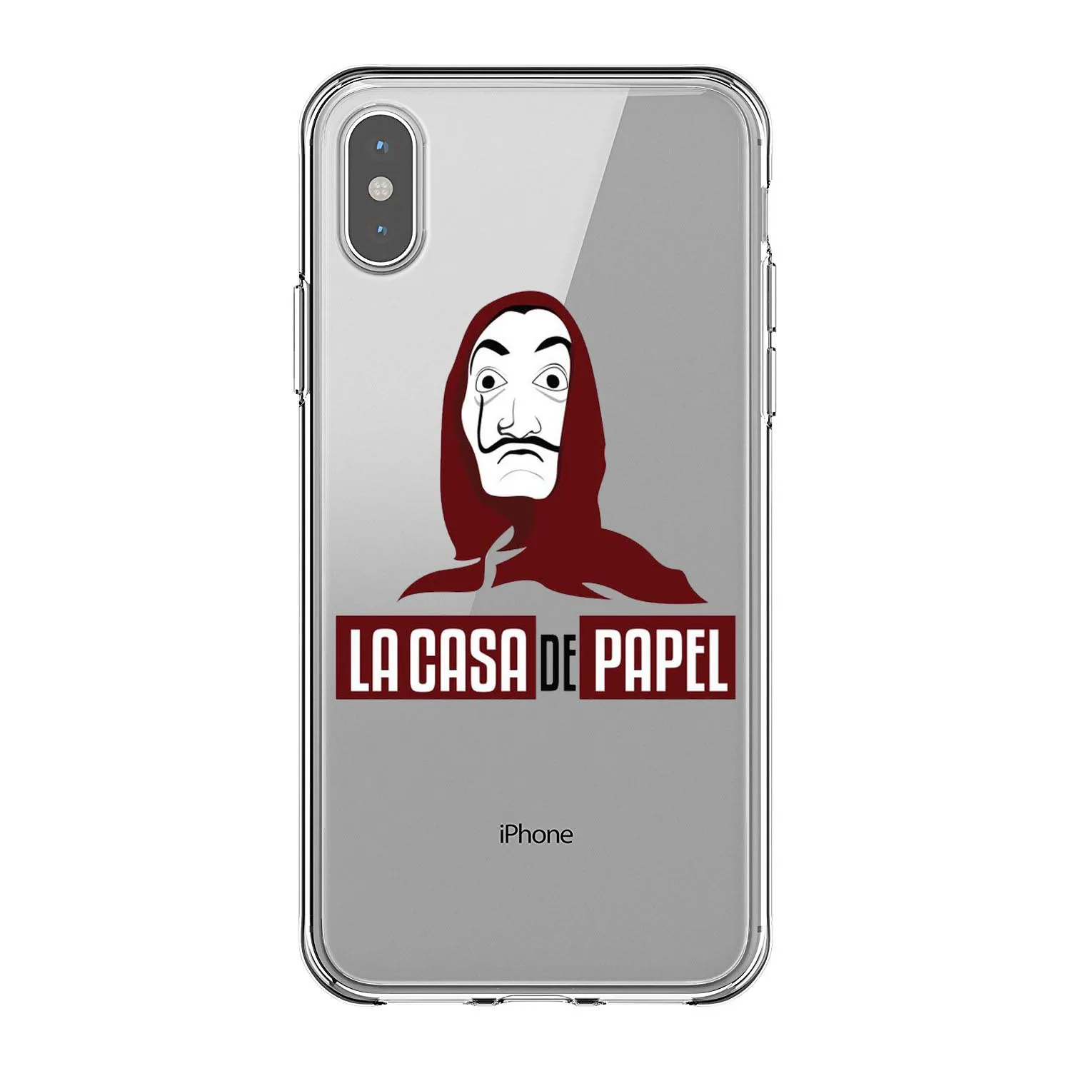 TPU Испанский ТВ серии La Каса де papel Мягкий Силиконовый ТПУ чехол для телефона iPhone 11 Pro MAX 5s se 6 6s Plus 7 8 Plus X XR XS MAX - Цвет: TPU