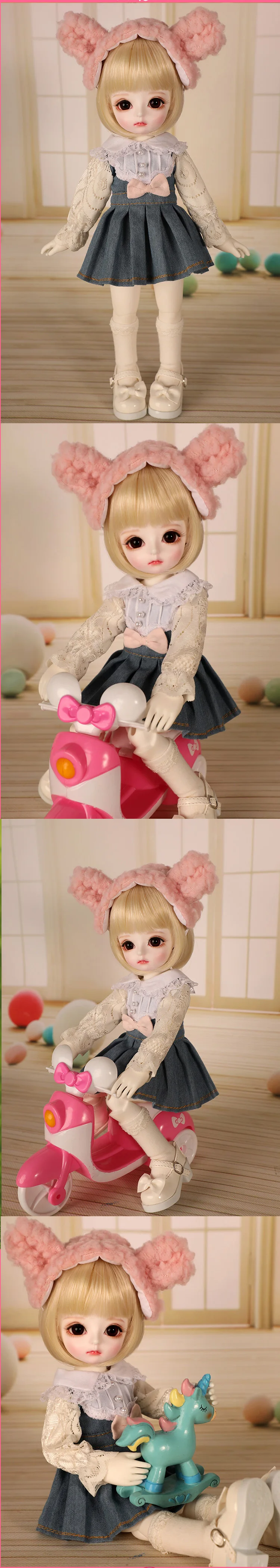 1/6 масштаб BJD Кукла Милый Малыш Девочка BJD/SD смола фигурка кукла модель игрушка подарок. Полный набор с одеждой, обувью, париком A0136Melissa YOSD