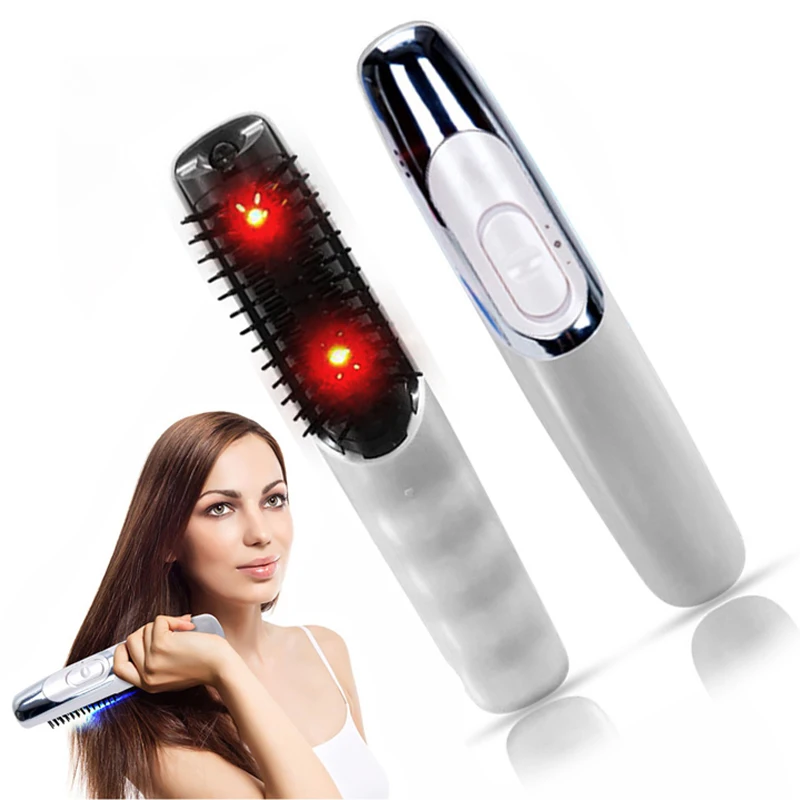 

Laser Hair Growth Comb Treatment Hair Loss Regrowth Laser Comb Massage Therapy Infrared Stimulator Device Electric Head Massager