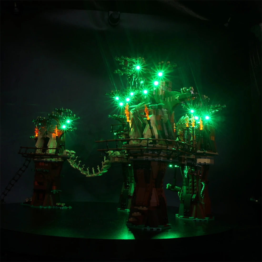 

Building Blocks LED Lighting Kit For Ewok Village 10236 Blocks Accessories (LED Lighting Included Only, No model Kit)