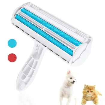 

2-Way Cheap Pet Hair Remover Roller Sofa Clothes Carpets Cleaning Brush Pet Hair Remover Reusable Dog Cat Lint Pet Hair Remover
