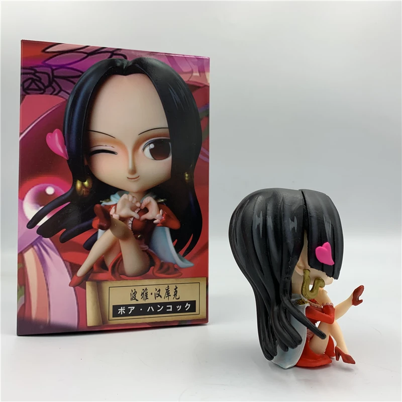 ハンコックかわいいセクシーガールリビングq版 Pvcアクションフィギュアルフィ ハンコック子供アニメ素敵な10センチメートル Action Figures Aliexpress