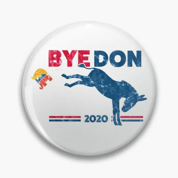 Byedon Bye Дональд Трамп мягкая булавка с пуговицами # настраиваемая забавная одежда