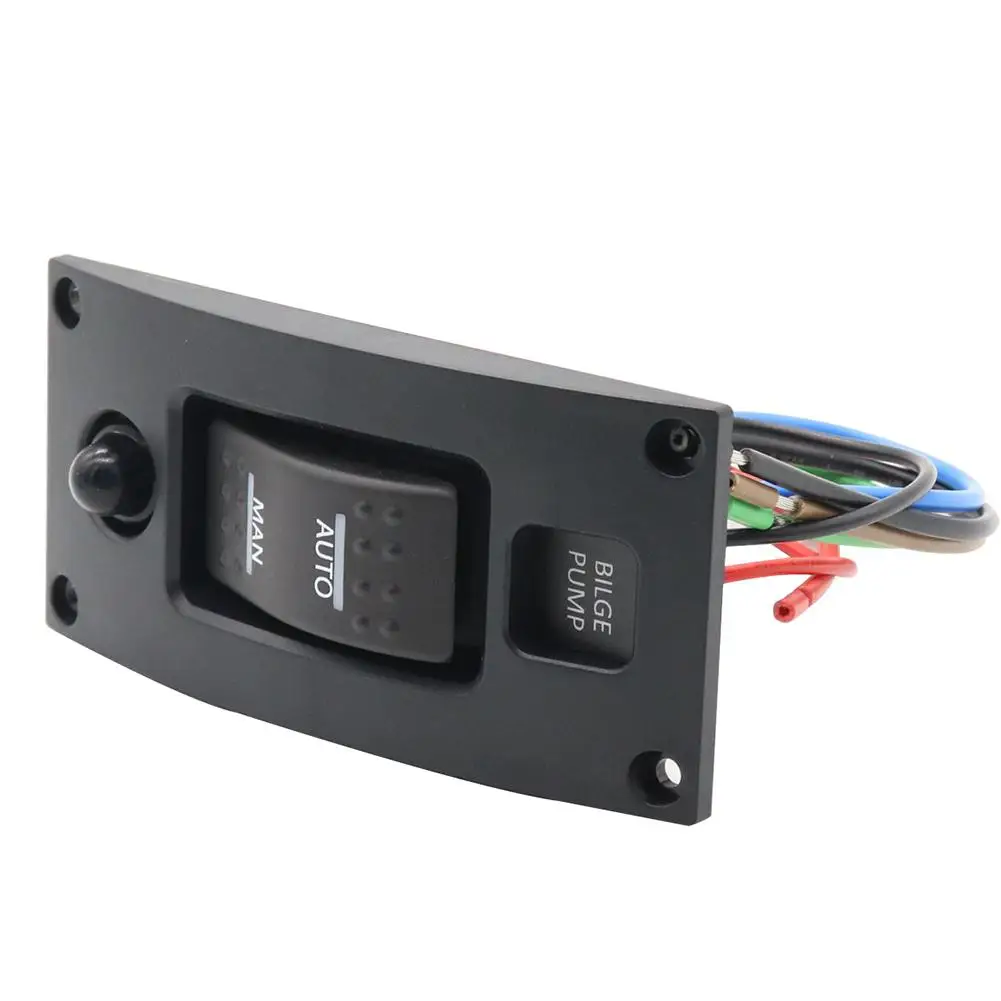 GloryStar 12 24V переключатель трюмного насоса сигнализация Водонепроницаемый Корабль